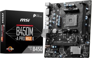MSI B450M-A PRO MAX
