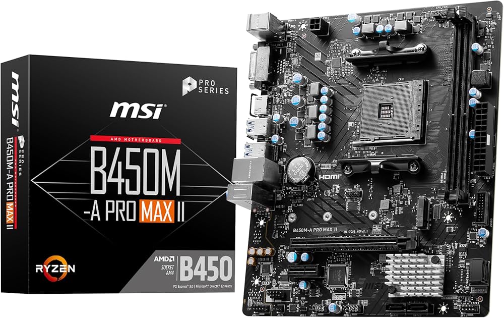 MSI B450M-A PRO MAX