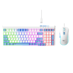 Havit Gamenote KB891 CM Rainbow Backlit Gaming Keyboard & Mouse Combo