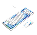 Havit Gamenote KB891 CM Wired Rainbow Backlit Gaming Keyboard & Mouse Combo - Image 3