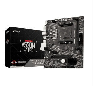 MSI A520M-A PRO DDR4 AMD Motherboard