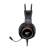 Havit Gamenote HG902d RGB Black Gaming Headphone - Image 2