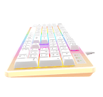 Havit Gamenote KB876L Multi-Function Backlit White Gaming Keyboard - Image 3