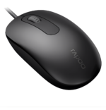 Rapoo N200 Wired Optical Black Mouse - Image 2