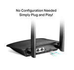 TP-Link TL-MR100 4G LTE 300 Mbps Wi-Fi Router - Image 3