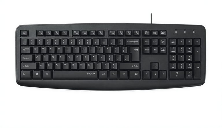 Rapoo NK2600 Spill- Resistant Keyboard