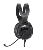 Microlab K280 Supra-Aural Black Wired Headphone - Image 3