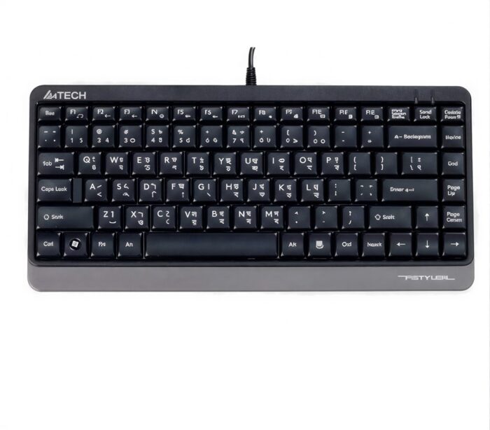 A4TECH FK11 Multimedia Mini Keyboard with Bangla