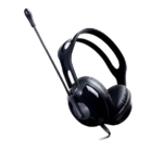 Microlab K280 Supra-Aural Black Wired Headphone - Image 2