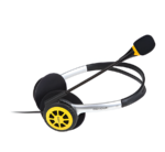 Microlab K250 Stereo Wired Black & Silver Headphone - Image 2
