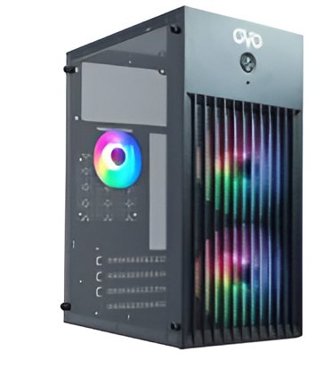 OVO J-618 B Mini Tower Gaming Casing OVO J-618 B Mini Tower Gaming Casing