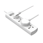 Huntkey SZM401 White Power Strip - Image 2